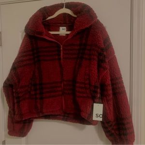 SO COZY FLUFFY OVERSIZED MAROON CUTE SWEATER 💋🌹❤️